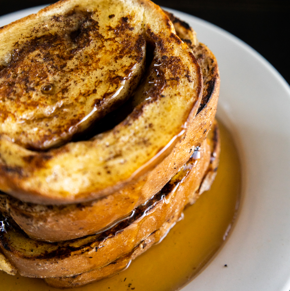 cinnamon chip French toast