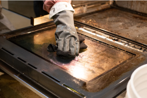 oven cleaning