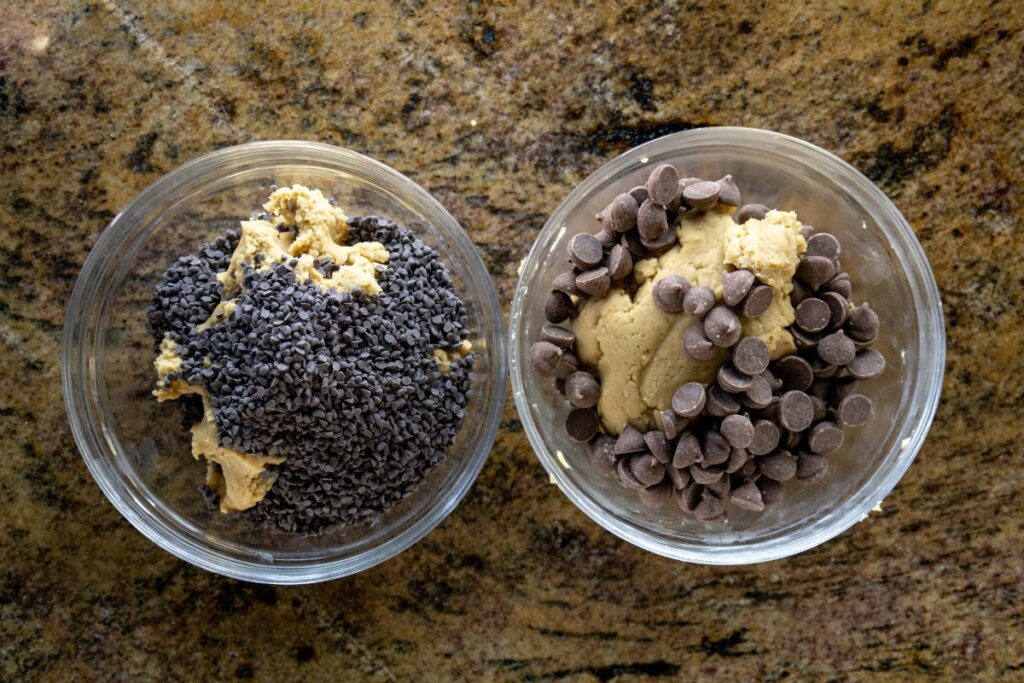 micro and jumbo chocolate chips