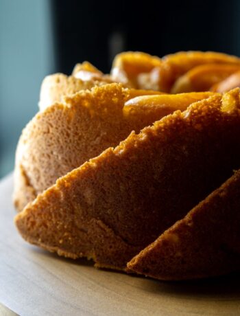 olive oil ricotta Bundt cake