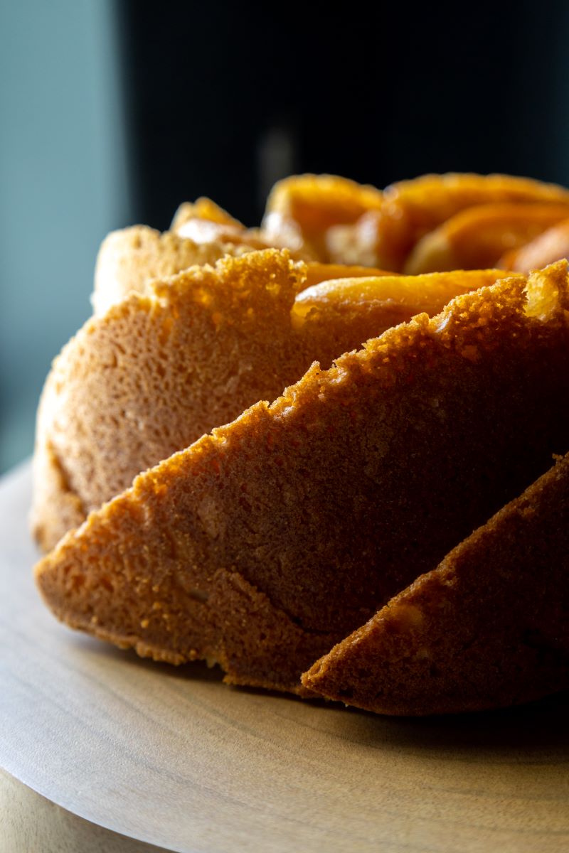 olive oil ricotta Bundt cake