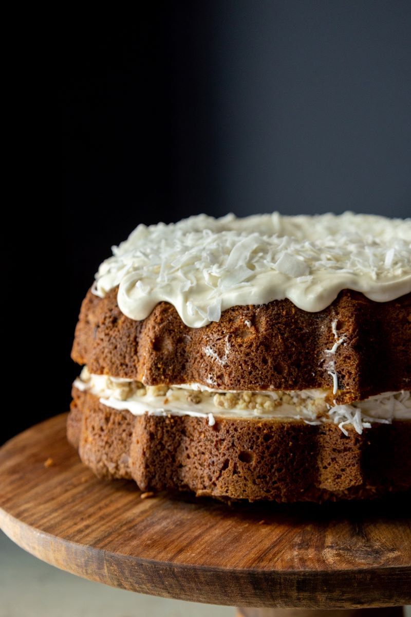 White Chocolate Coconut Bundt Cake