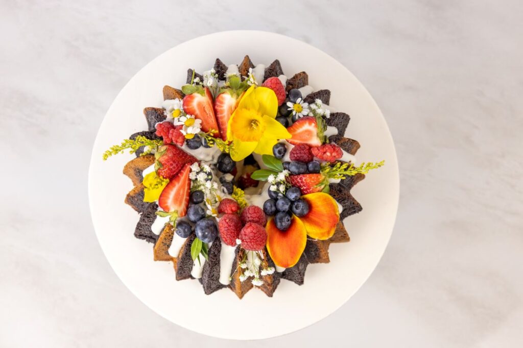flowers Bundt