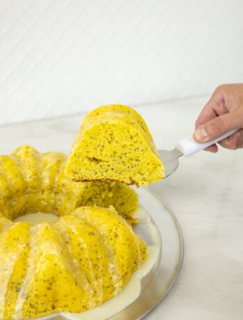 Dutch oven lemon poppy seed Bundt