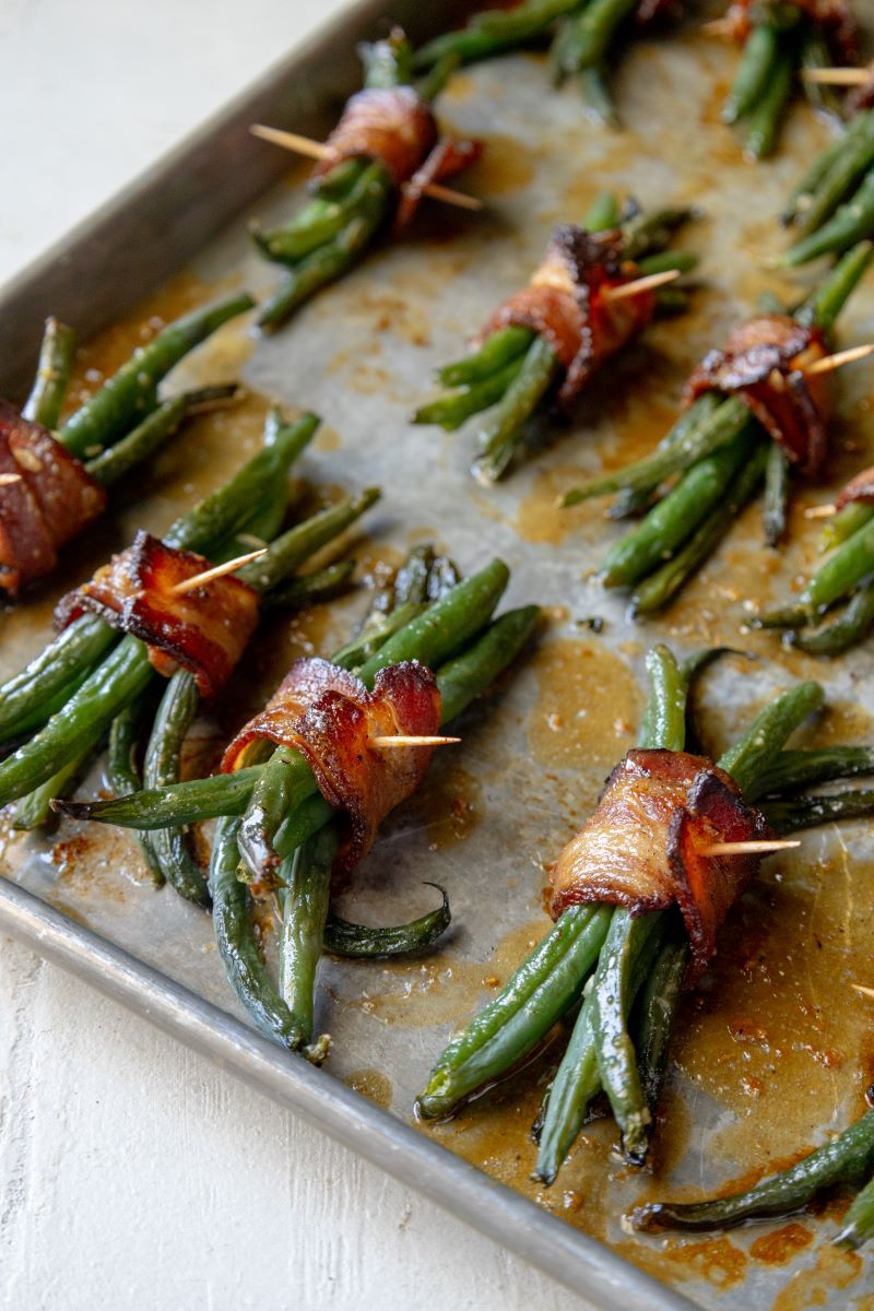 bacon wrapped green beans