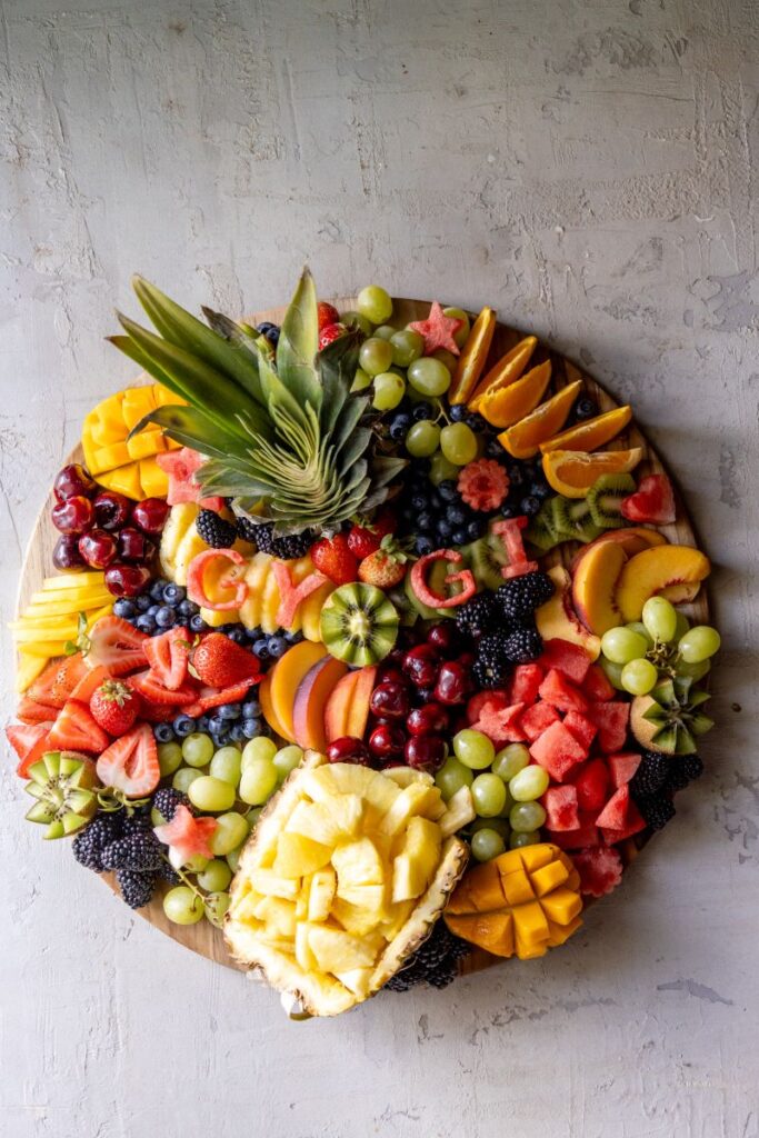 round fruit board