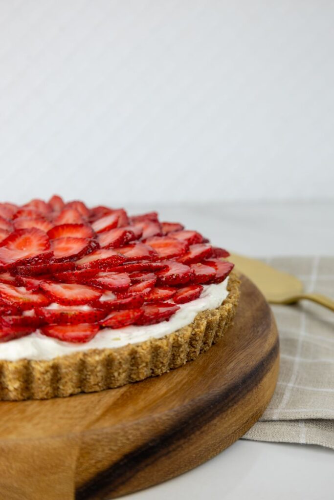 fresh strawberry pie