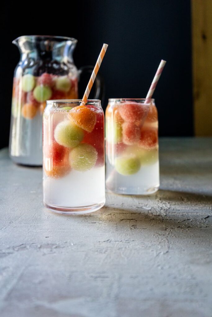 mint melon drink