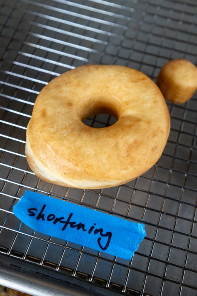 shortening donut
