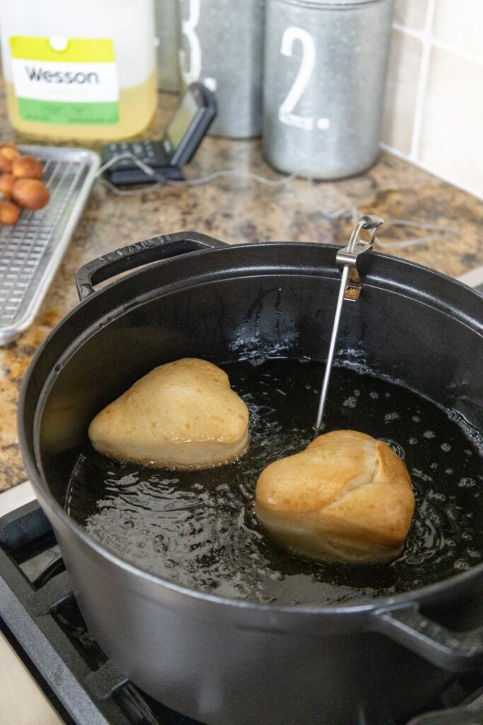 fried donuts