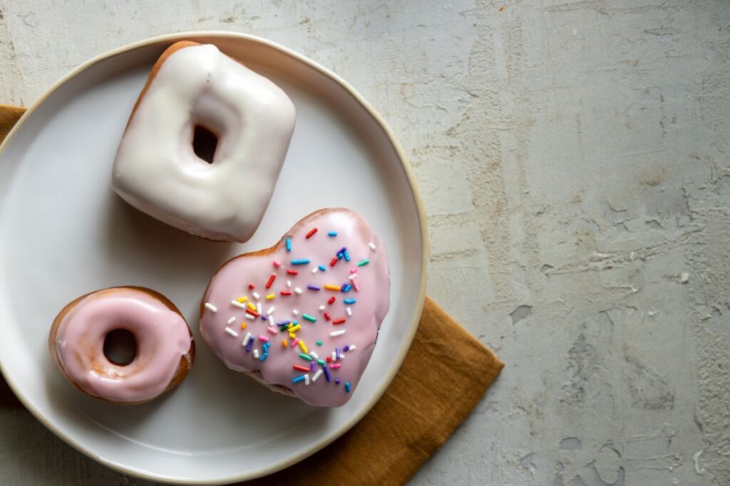 decorated donuts