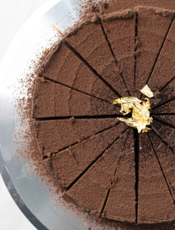 chocolate truffle cake