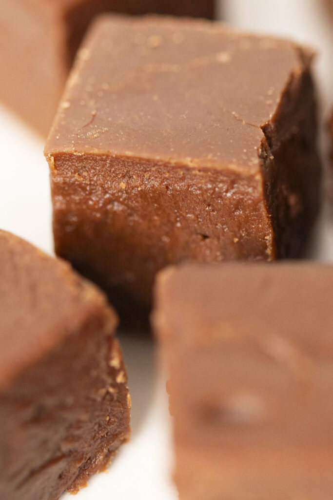 maco close up chocolate fudge