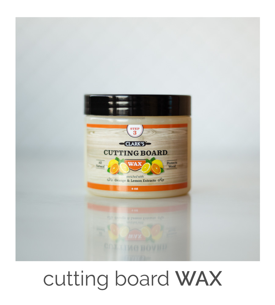 wood board wax