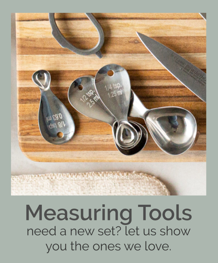 measuring spoons